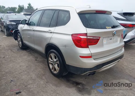 2015 BMW X3 xDrive35I из США, поврежденный, VIN 5UXWX7C5XF0K34160
